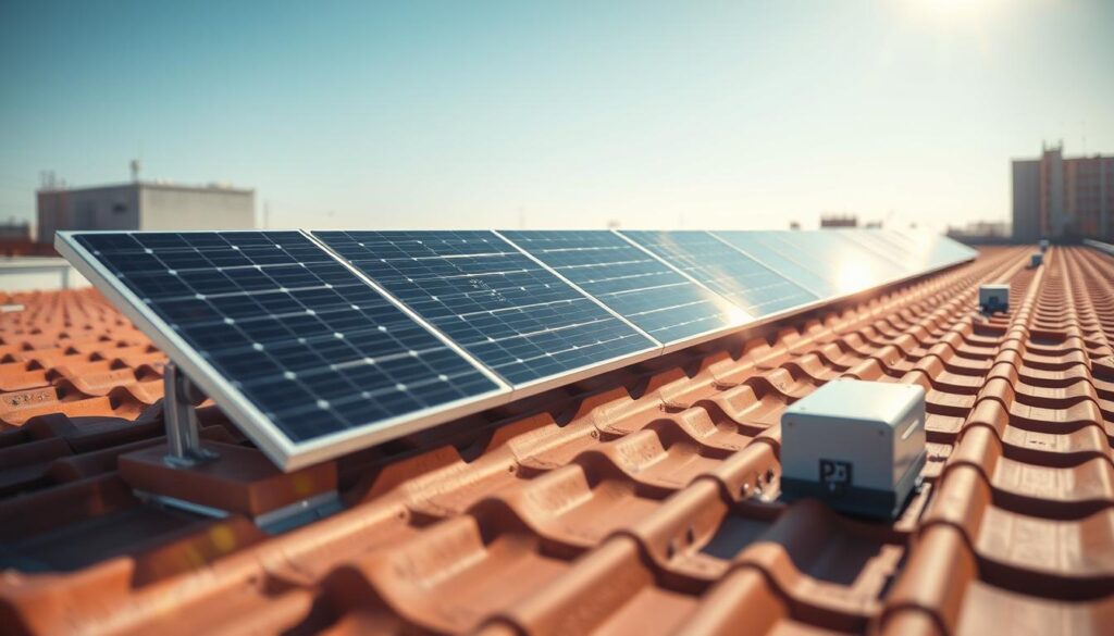 Photovoltaik Flachdachmontagesystem