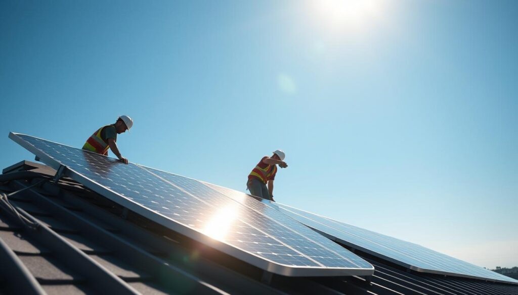 Photovoltaik Montage Photovoltaik Montage