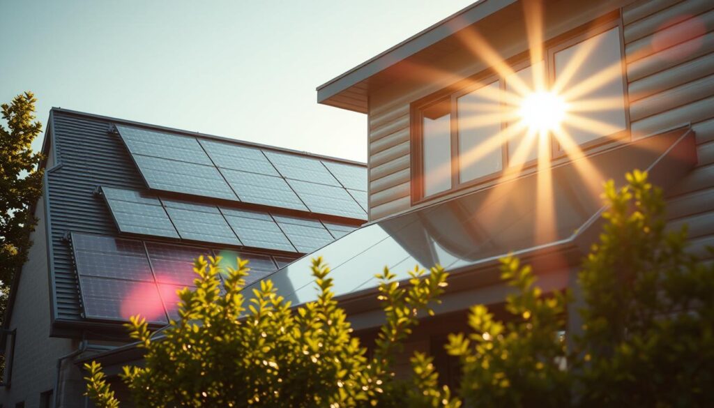 Solarwärme in Gebäuden