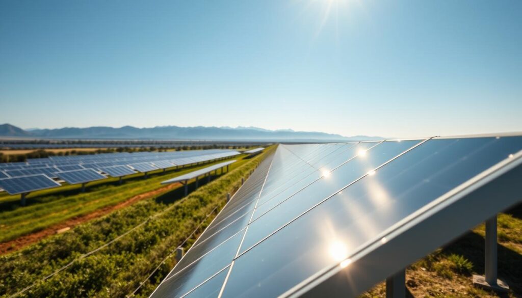 Bifaziale Solarmodule in Solarparks