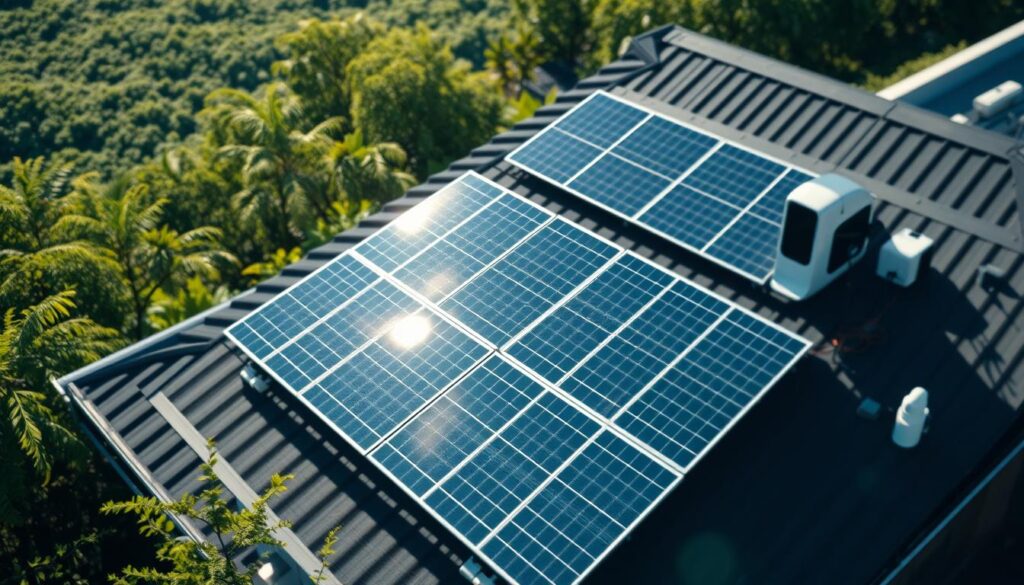 Solaranlage Planung für Elektroautos