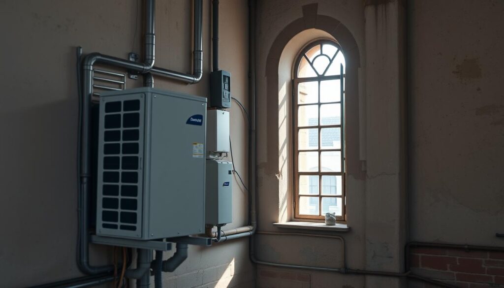 Wärmepumpen Installation im Altbau