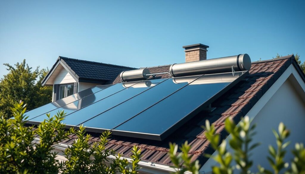 Solarthermie Installation