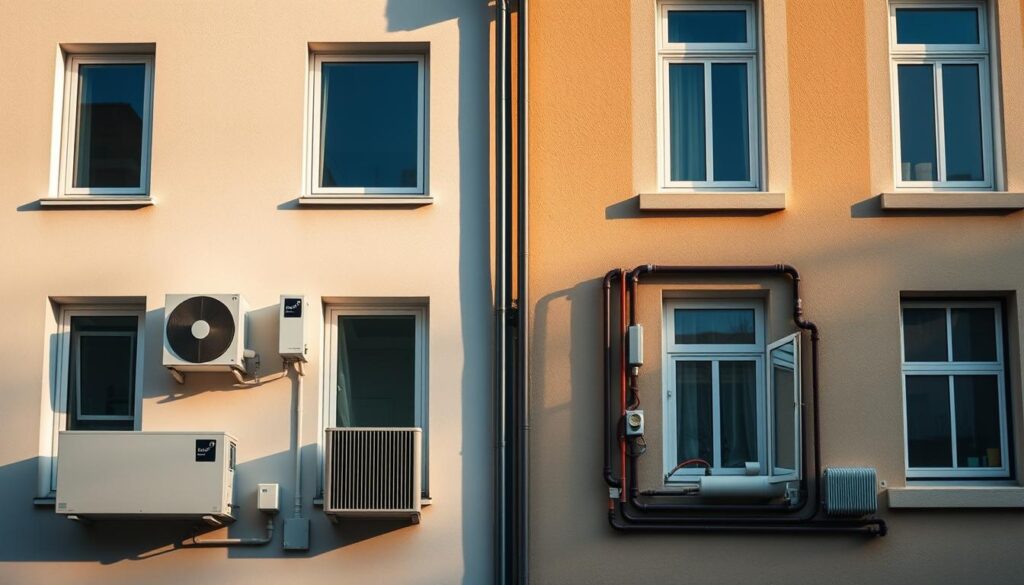 Neubau versus Altbau Heizsysteme