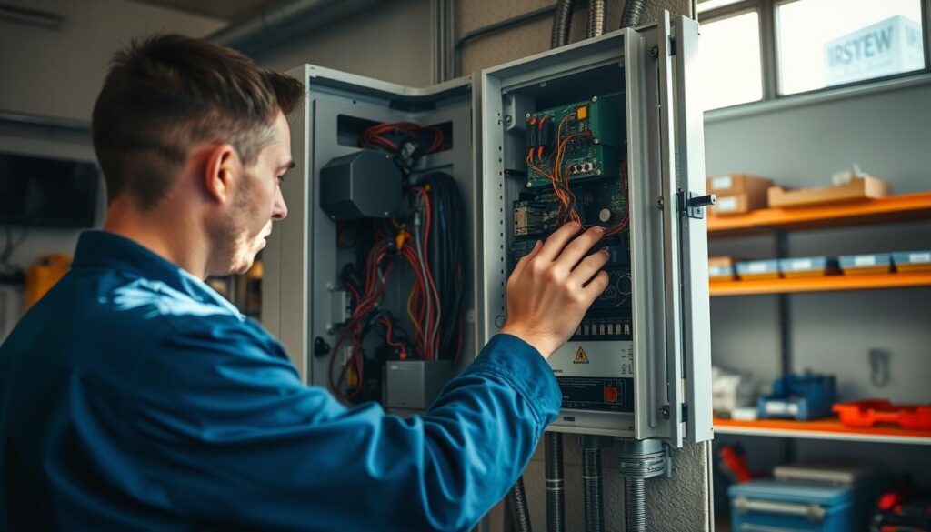 Wechselrichter Wartung und Service