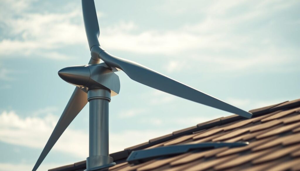 Windturbine Dach