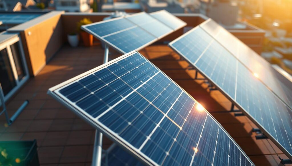 Balkon-Photovoltaikanlage Ausrichtung Balkon-Photovoltaikanlage Ausrichtung