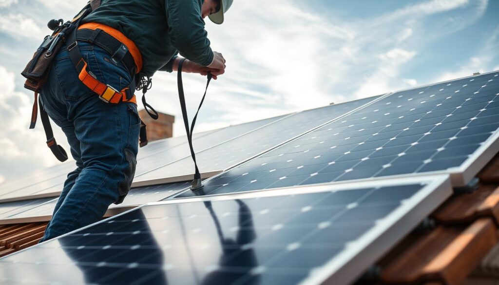 Wartung Photovoltaik Dachlattung