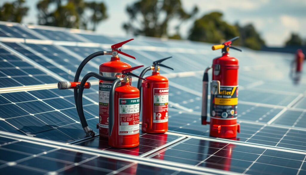 Brandschutz in Solaranlagen