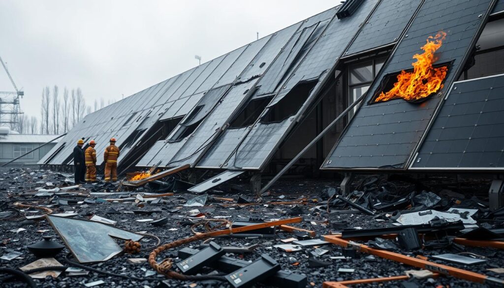 Schadensdokumentation Photovoltaiksystem