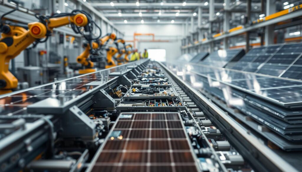 Solarmodule Recycling Prozess