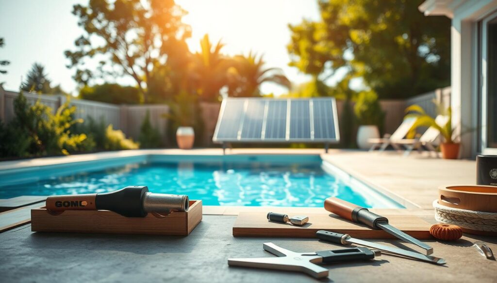 Solarthermie für Pool selber bauen