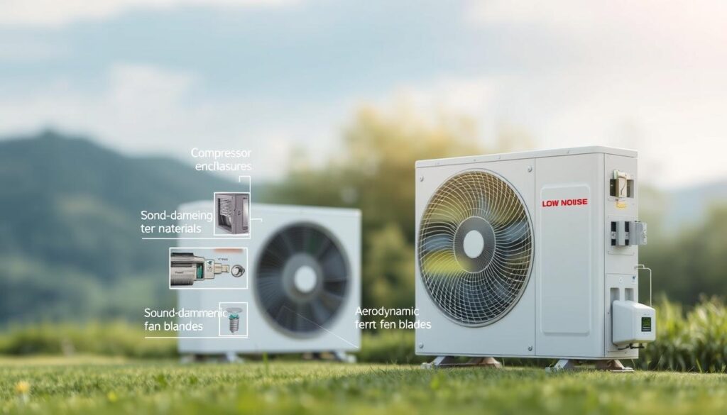 Wärmepumpe Geräuschreduktion Technologien