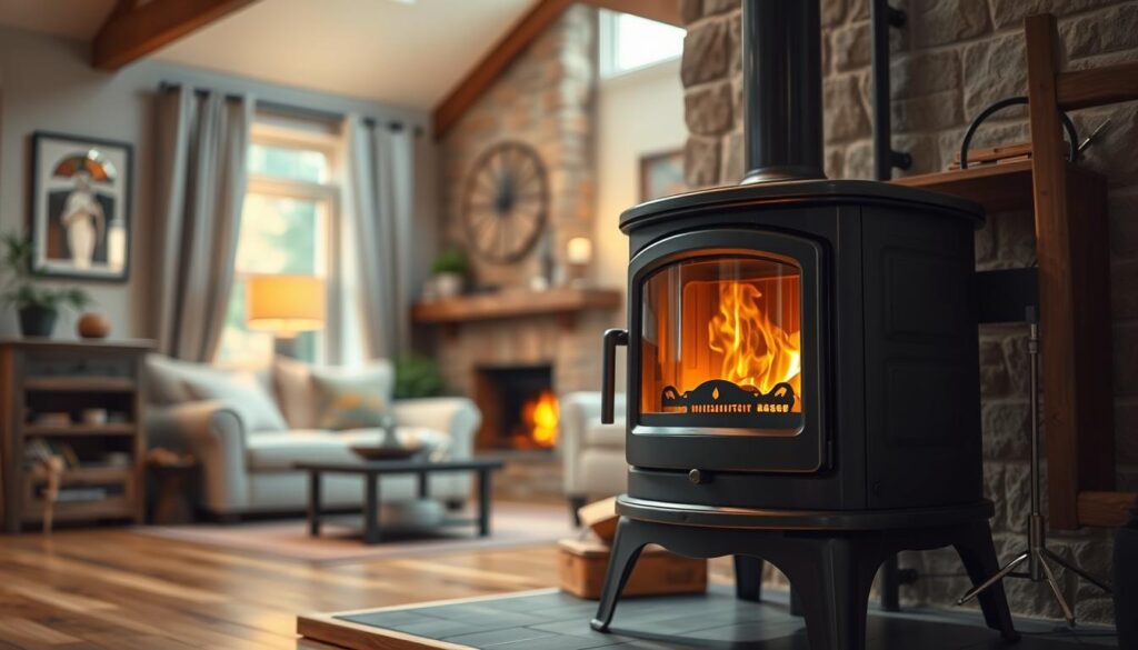 Wasserführenden Kaminofen einbauen