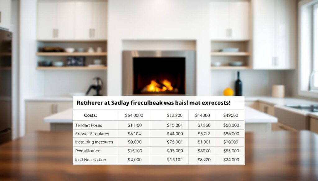 Wasserführung bei bestehendem Kamin Kostenübersicht