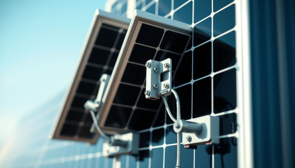 Installation Solarmodule Halterungen Installation Solarmodule Halterungen