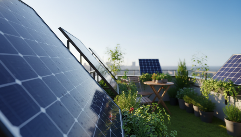 Ausrichtung und Neigung von Solarmodulen