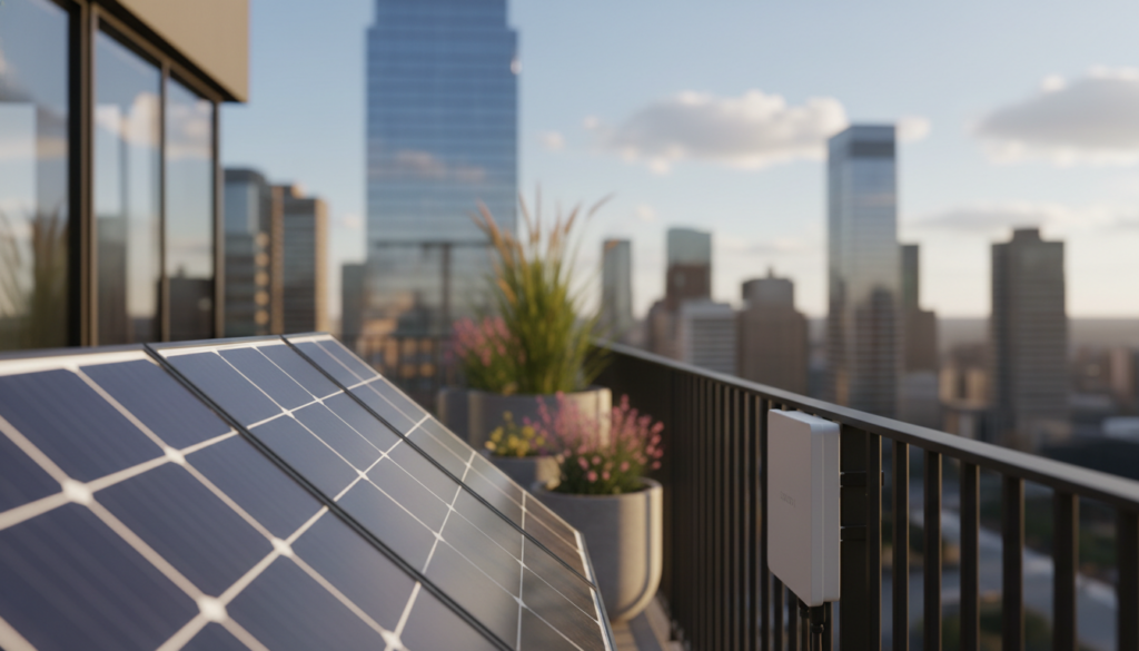 Balkonkraftwerk autark