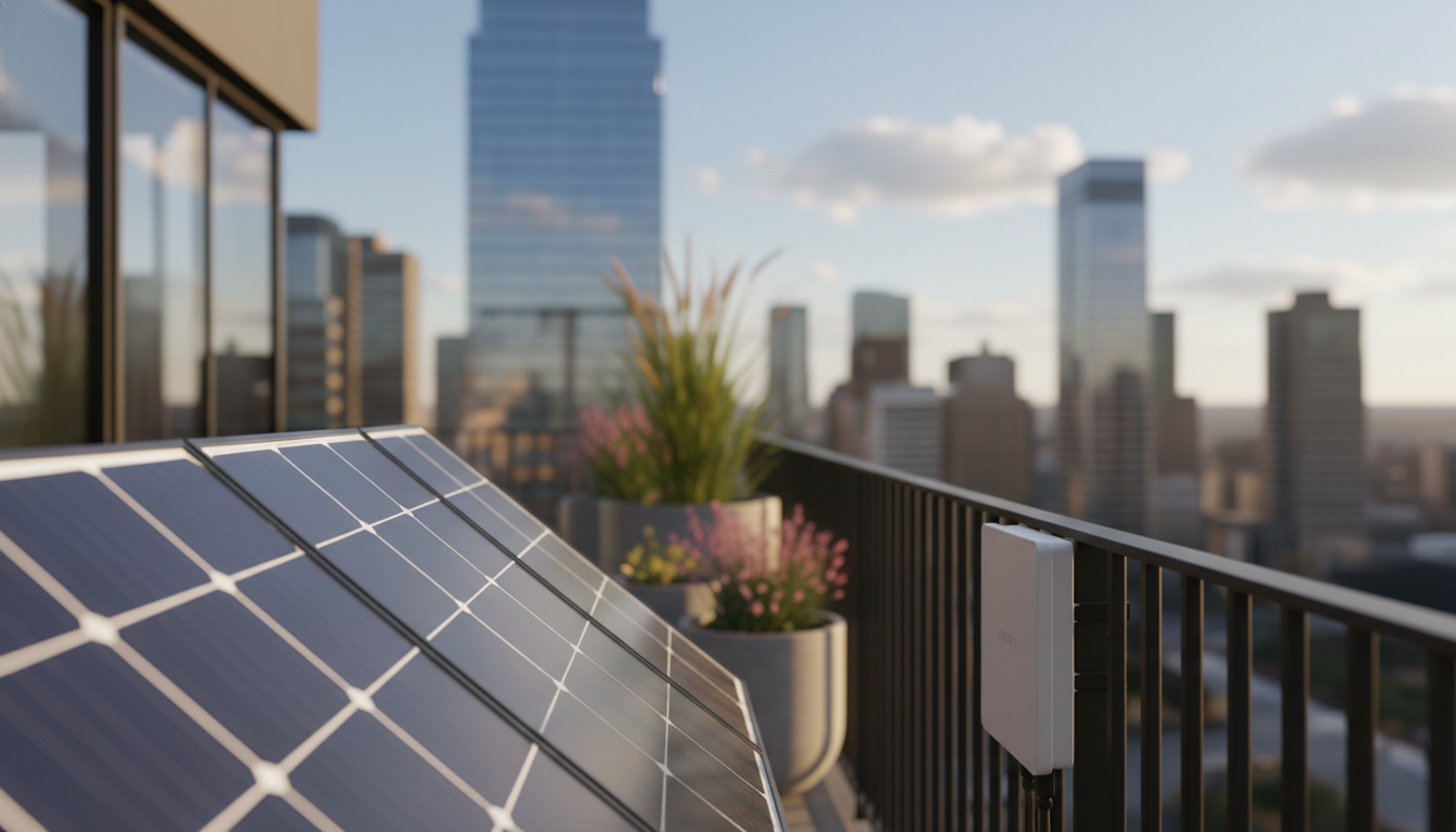 Balkonkraftwerk autark