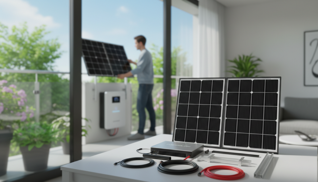 Lieferumfang Solar-System Lieferumfang Solar-System