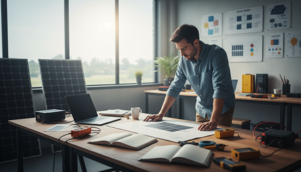 Photovoltaik Werkstatt