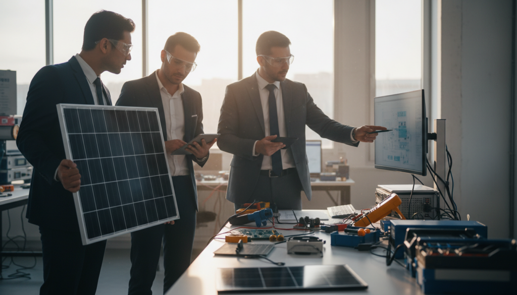 Photovoltaik Werkstatt Team