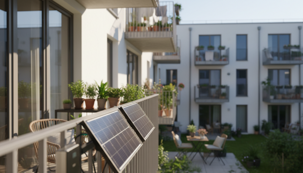Balkonkraftwerke Mietwohnung Eigentümergemeinschaft