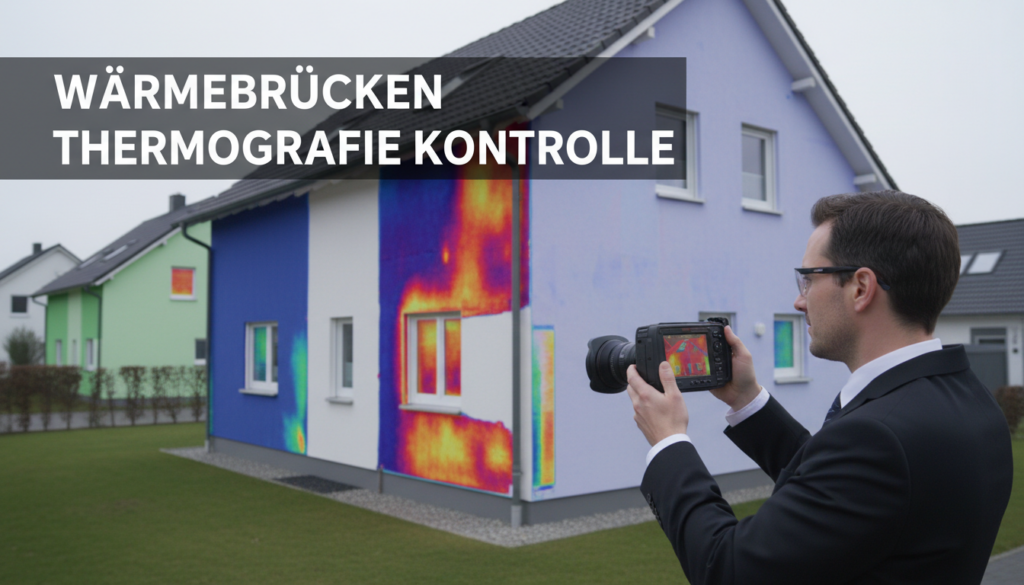 Wärmebrücken Thermografie Kontrolle