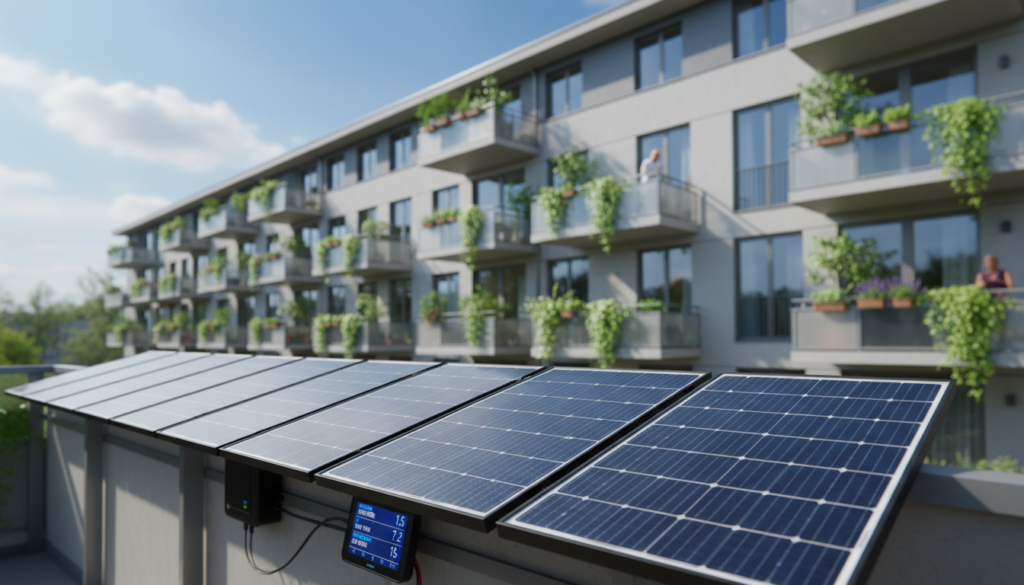 Balkonkraftwerk und Contracting Modelle