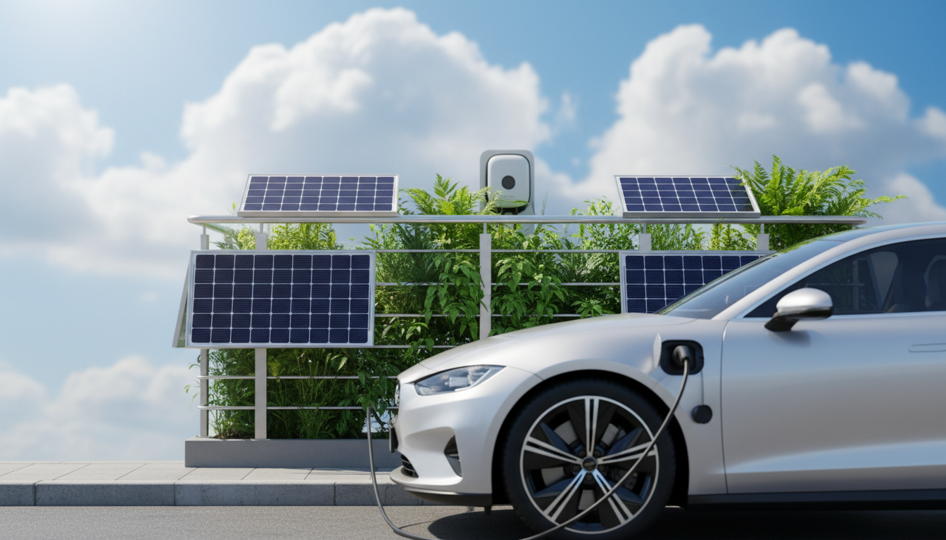 E-Auto über Balkon laden