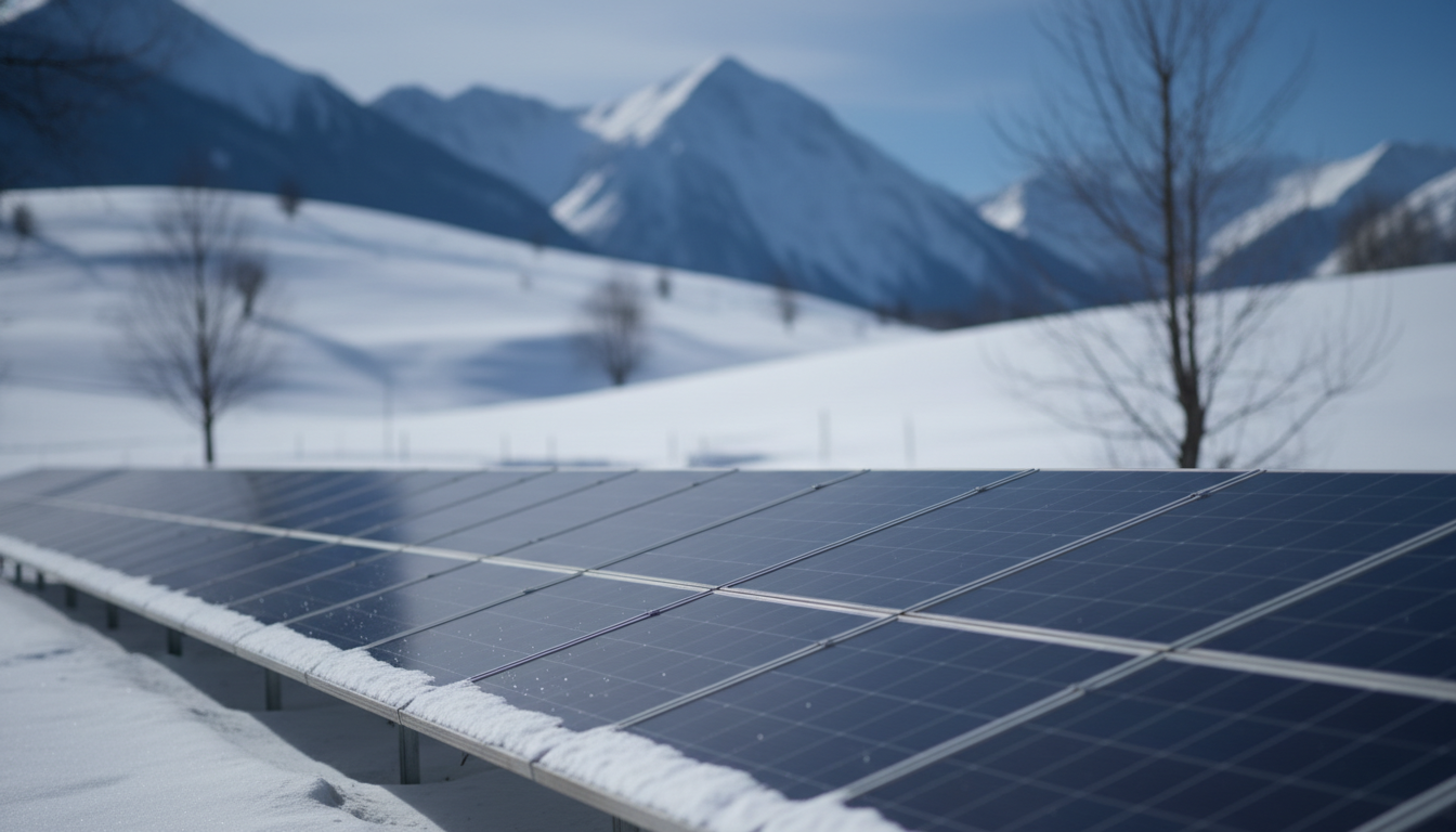 Photovoltaik im Winter