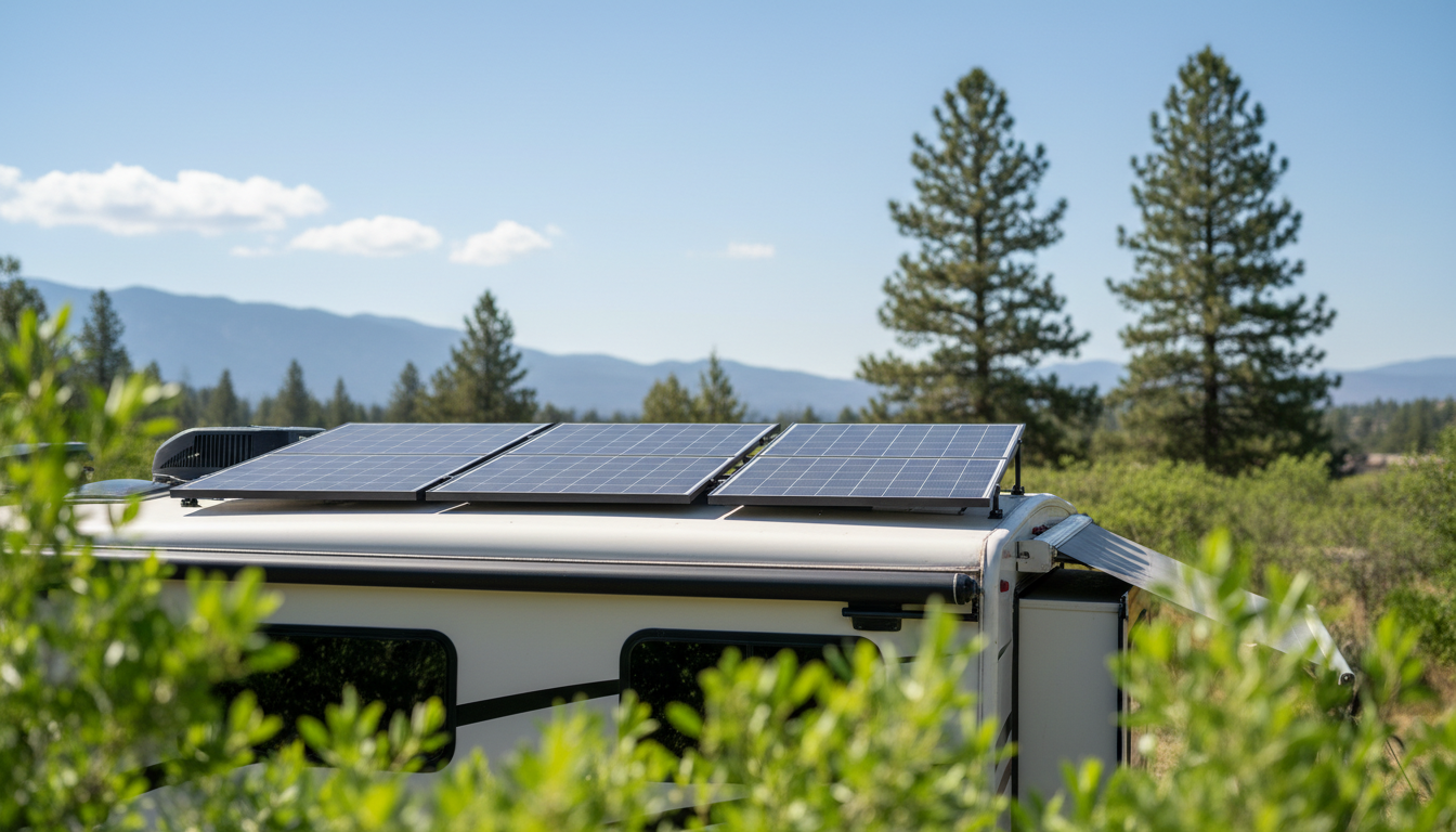 Solaranlage Wohnmobil