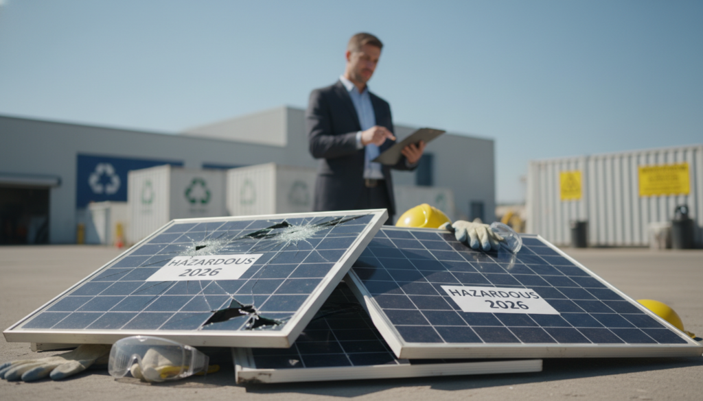Photovoltaik Entsorgung Sondermüll