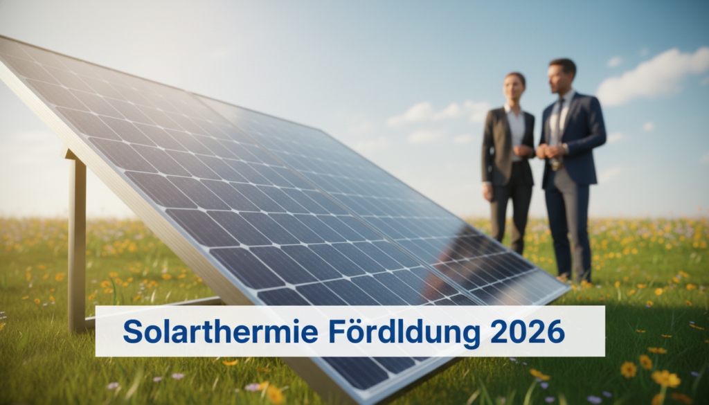 Solarthermie Förderung 2026