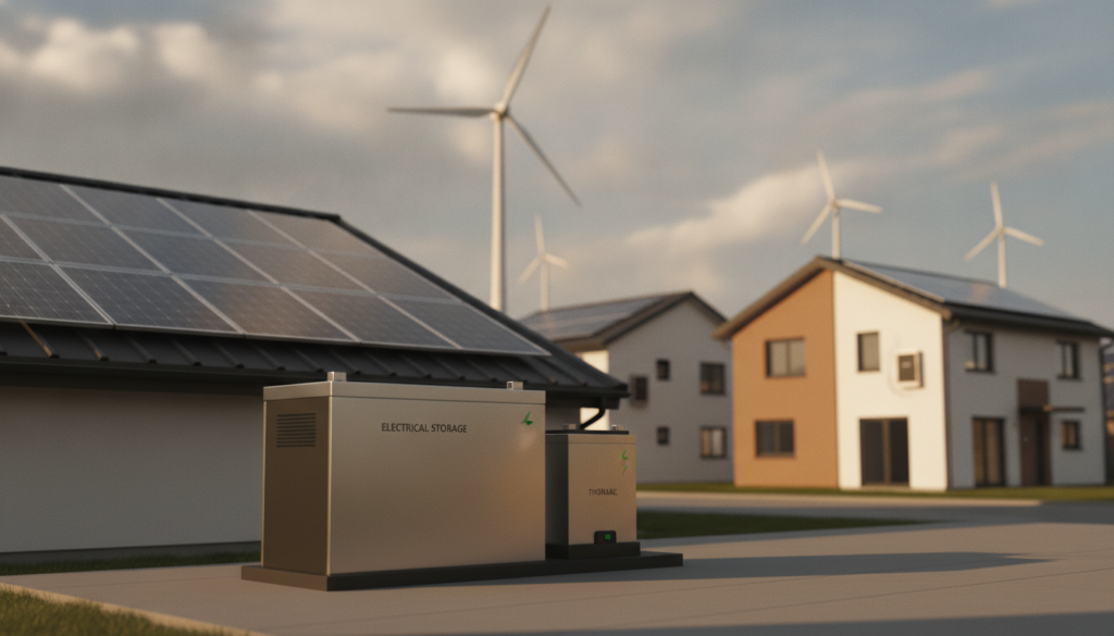 Einsatzmöglichkeiten für elektrische und thermische Speicherung Einsatzmöglichkeiten für elektrische und thermische Speicherung